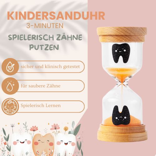 Kindersanduhr Swissbiowmile Orange