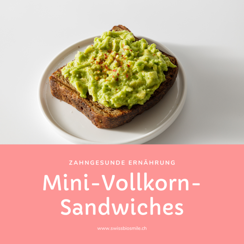 Mini-Vollkorn-Sandwiches für gesunde Zähne 🥪✨